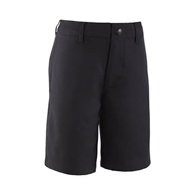 Under Armour Boys Golf Medal Play Shorts, Black, 6 US