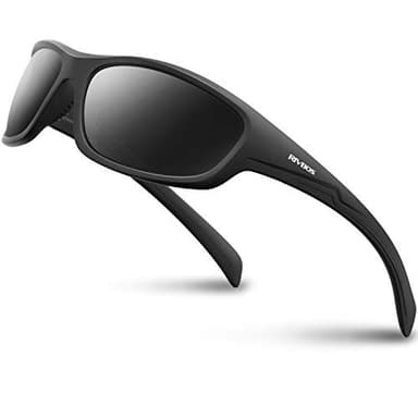 RIVBOS Polarized Sunglasses UV400 Protection for Men's and Women's Fishing, Cycling, and Outdoor Activities RB832-1 BlackGrey - Image 1