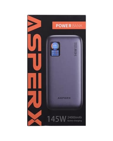 AsperX Laptop Power Bank,24,000mAh 145W PD 3.1 Fast Charging Portable Charger, TFT Smart Display USB C Battery Pack(86.4Wh) for MacBook/iPhone 17/Dell XPS/Galaxy S25/Steam Deck/ipad (Flight-Approved) - Image 10