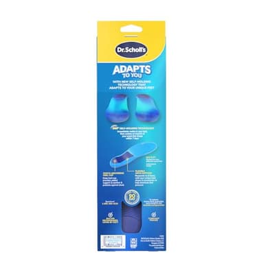 Dr. Scholl’s Adapts to You Insoles for Men, with Self-Molding Foam Technology – Clinically Proven to Adapt to Your Feet, Flexible Arch Support Inserts, Shock-Absorbing, Podiatrist-Tested, Size 8-14 - Image 9
