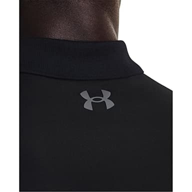 Under Armour Men's Performance 3.0 Polo, (001) Black / / Pitch Gray, 3X-Large - Image 4