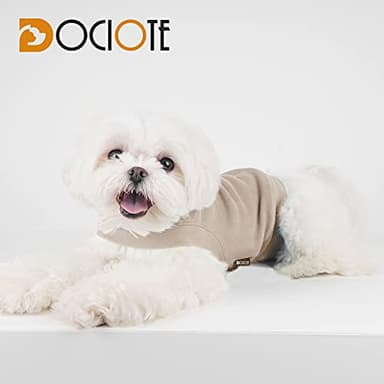 Soft Fleece Dog & Cat Sweatshirt - Warm Pullover for Small to Medium Pets - Stretchy Hoodie, Easy On & Comfortable Winter Clothes - Image 7