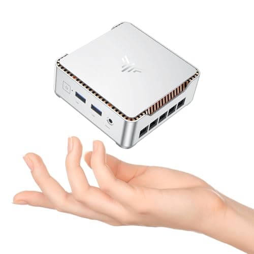 KAMRUI Essenx E2 Mini PC 11 Pro, 12th Gen Alder Lake N97(up to 3.6GHz) Micro PC (Beat N150/N100/N95), 16GB RAM 512GB M.2 SSD, Desktop Computers 4K Dual Display/USB3.2/WiFi/BT/LAN Small Computer - Image 1