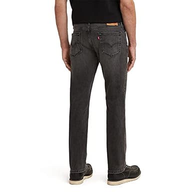 Levi's Men's 514 Straight Fit Cut Jeans (Also Available in Big & Tall), Midnight Worn-Black (Advanced Stretch), 32W x 32L - Image 3