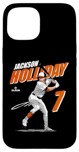 Jackson Holiday | Baltimore Baseball Players | MLBHOL3001 Case for iPhone 15 - Image 1