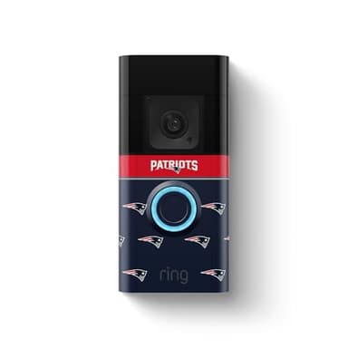 All-New Limited Edition, Official NFL Faceplate for Ring Doorbells - Video Doorbell 3, Video Doorbell 3 Plus, Video Doorbell 4, Battery Doorbell Plus, and Battery Doorbell Pro - Image 2