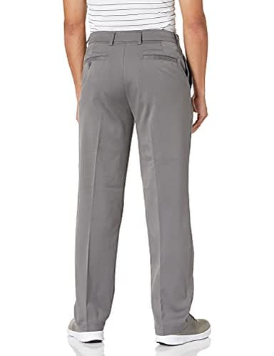 Amazon Essentials Men's Classic-Fit Stretch Golf Pant (Available in Big & Tall), Grey, 33W x 32L - Image 3