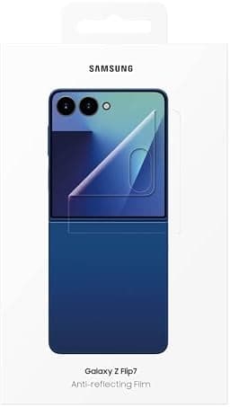Samsung Galaxy Z Flip7 Anti-Reflecting Film, Phone Screen Protector, Anti-Scratch, Dust, and Fingerprint Shield, Anti-Glare, High Touch Sensitivity, US Version, Transparent - Image 4