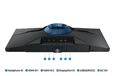 SAMSUNG 25" Odyssey G4 Series FHD Gaming Monitor, IPS, 240Hz, 1ms, G-Sync Compatible, AMD FreeSync Premium, HDR10, Ultrawide Game View, DisplayPort, HDMI, Fully Adjustable Stand, LS25BG402ENXGO - Image 2