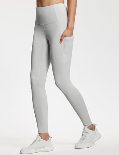 THE GYM PEOPLE Thick High Waist Yoga Pants with Pockets, Tummy Control Workout Running Yoga Leggings for Women - Image 2