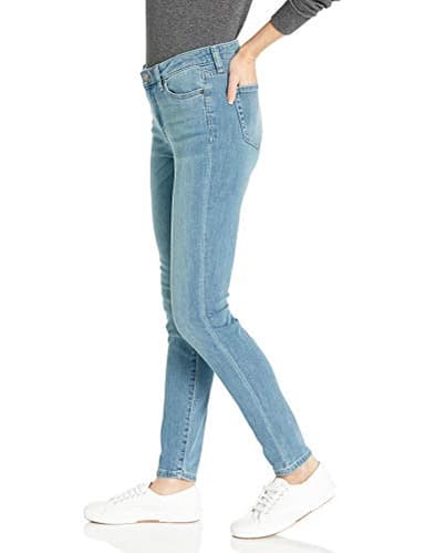 Amazon Essentials Skinny Jeans for Women (Stretchy), Light Blue Bleach, Size 4 - Image 3
