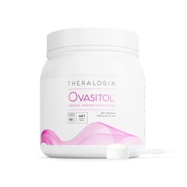Theralogix Ovasitol Inositol Powder - 90-Day Supply - Myo-Inositol & D-Chiro Inositol for Hormone Balance & Ovarian Function Support* - NSF Certified - 400 g (180 Servings) - Image 1