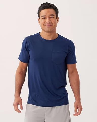 Big and Tall King Size Mens Quick Dry Dri Fit Active Wear Workout Running Training Athletic Performance Short Sleeve Crew Pocket T-Shirt Undershirt Essentials Top Tee ropa Hombre- Set 4, 4X - Image 6