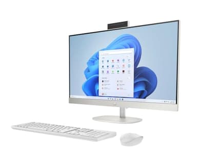HP 27 inch All-in-One Desktop PC, FHD Touchscreen, AMD Ryzen 5 7520U, 16 GB RAM, 1 TB SSD, AMD Radeon Graphics, Built-in-Speaker, Windows 11 Pro - Image 3