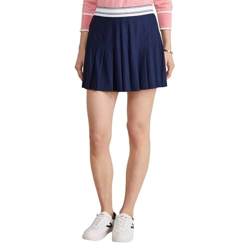 vineyard vines Women's Pleated Athletic Skort, Nautical Navy - Image 1