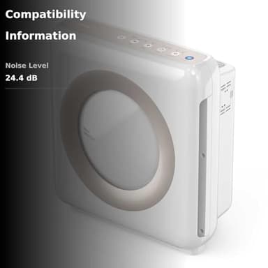 Coway Airmega AP-1512HH(W) True HEPA Purifier with Air Quality Monitoring, Auto, Timer, Filter Indicator, and Eco Mode, 16.8 x 18.3 x 9.7, White - Image 4