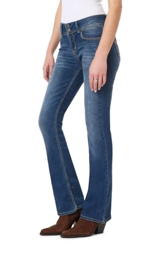 WallFlower Women's InstaStretch Luscious Curvy Bootcut Jeans, Magic, 11 - Image 1