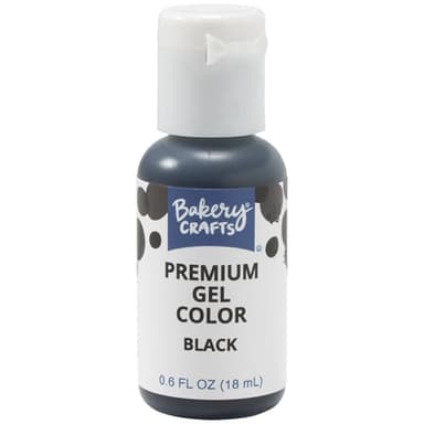 Bakery Crafts Premium Gel Food Color 6 Bottle Assortment, 4.2 Fl Oz, Edible Coloring For Use with Cake Mix, Buttercream, Whipped Icing, Fondant & Piping Gel, Highly Concentrated, Red, Pink, Yellow, Green, Blue, Black - 6 x 0.7FL - Image 18