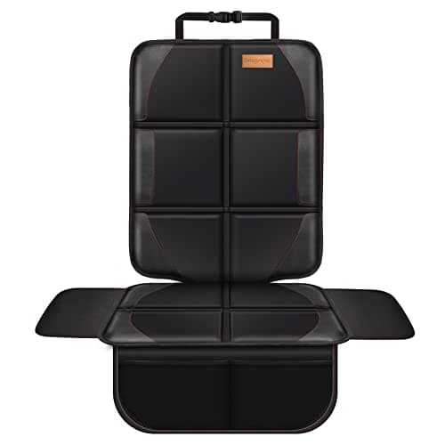 Bacgnyer Car Seat Protector, 1 Pack of Seat Protectors, Thickest Padded 600D Fabric Padding, Waterproof, Durable, Anti Slip Backing, Child Seat Protection, Suitable for Babies, Toddlers, Children - Image 1