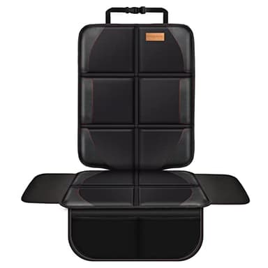 Bacgnyer Car Seat Protector, 1 Pack of Seat Protectors, Thickest Padded 600D Fabric Padding, Waterproof, Durable, Anti Slip Backing, Child Seat Protection, Suitable for Babies, Toddlers, Children - Image 1