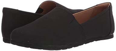 Amazon Essentials Women's Casual Slip-On Canvas Flat, Black, 9 - Image 7