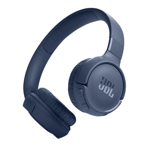 JBL Tune 520BT - Wireless On-Ear Headphones, Up to 57H Battery Life and Speed Charge, Lightweight, Comfortable and Foldable Design, Hands-Free Calls with Voice Aware (Blue) - Image 1
