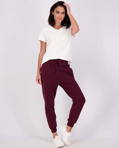 Real Essentials 3 Pack: Women's Ultra-Soft & Warm Fleece Joggers Sweatpants with Pocket (Available in Plus Size) - Image 5