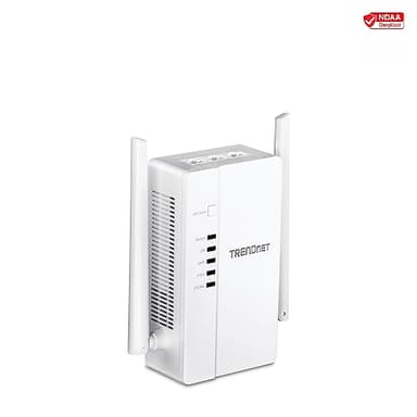 TRENDnet Wi-Fi Everywhere Powerline 1200 AV2 AC1200 Wireless Access Point, Expand Your Wireless Coverage, Built-in Concurrent Dual-Band, 3 x Gigabit Ports, MIMO, Beamforming, White, TPL-430AP - Image 2