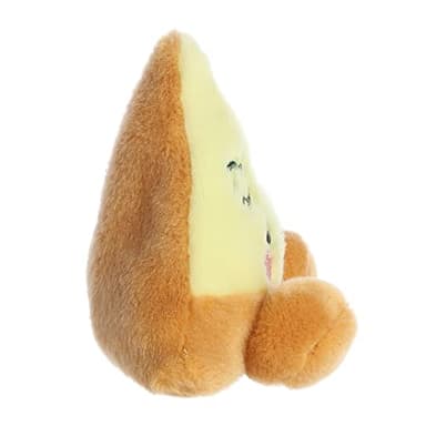 Aurora® Adorable Palm Pals™ Peppa Pizza Slice™ Stuffed Animal - Pocket-Sized Play - Collectable Fun - Brown 5 Inches - Image 3
