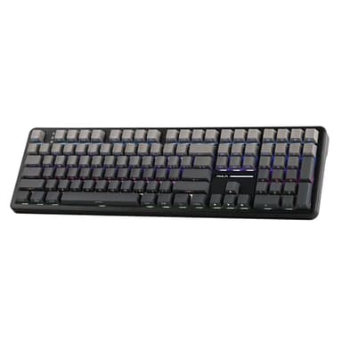 EPOMAKER Aula F108 Wireless Gaming Keyboard, Full Size Mechanical Keyboard with 4000mAh Battery, 108 Hot-Swappable and Programmable Keys, RGB Backlight, for Mac/PC/Android (Black Gradient) - Image 1
