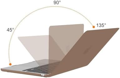 MOSISO Compatible with MacBook Air 15 inch Case M4 M3 M2 2025 2024 2023 Release A3241 A3114 A2941 with Touch ID, Plastic Hard Shell Case&Keyboard Cover&Screen Protector&Storage Bag, Caramel Brown - Image 5