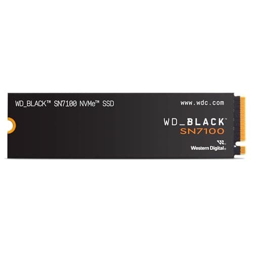 WD_BLACK 500GB SN7100 NVMe Internal Gaming SSD Solid State Drive - Gen4 PCIe, M.2 2280, Up to 6,800 MB/s - WDS500G4X0E [New Version] - Image 1