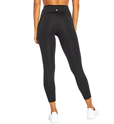 BALLY TOTAL FITNESS High Rise Pocket Ankle Legging, Black, Small - Image 4
