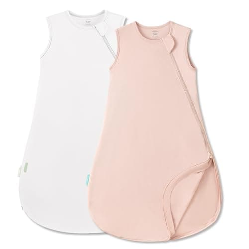 PurComfy Supersoft Sleep Sack 0.5 TOG, Premium Bamboo Viscose Baby Sleeping Bag, Lightweight Sleep Sack 3-6 Months - Image 1