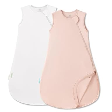 PurComfy Supersoft Sleep Sack 0.5 TOG, Premium Bamboo Viscose Baby Sleeping Bag, Lightweight Sleep Sack 3-6 Months - Image 1