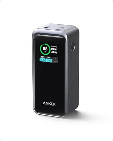 Anker Prime Power Bank, 20,000mAh 200W Portable Laptop Charger for Travel, TSA-Approved, Smart Digital Display, 2 USB-C and 1 USB-A Port, for iPhone 16/15/14 Series, Samsung, MacBook, and More - Image 1
