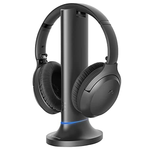 Avantree Opera - Wireless Headphones for TV Watching with Clear Dialogue, Compatible with TVs Equipped with Optical or AUX Audio Output Ports, Passthrough, Enhanced Volume & Comfortable for Seniors - Image 1