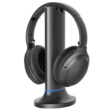 Avantree Opera - Wireless Headphones for TV Watching with Clear Dialogue, Compatible with TVs Equipped with Optical or AUX Audio Output Ports, Passthrough, Enhanced Volume & Comfortable for Seniors - Image 1