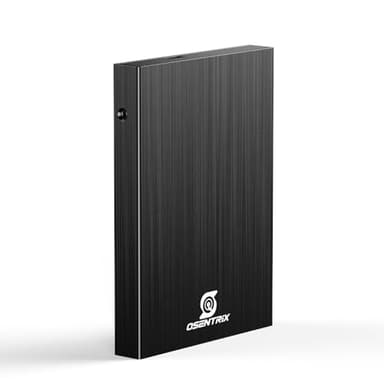 OSENTRiX O2-BK 2TB USB 3.0 Pocket-Size Portable External Hard Drive (for Windows, MacOS, Xbox, PS) - Image 2