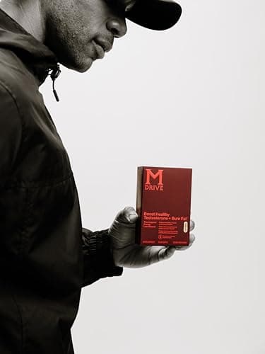 Mdrive Boost and Burn Testosterone Booster and Fat Burner for Men, Energy, Strength, Stress Relief, KSM-66 Ashwagandha, Advantra Z, Chromax, 60 Capsules - Image 7