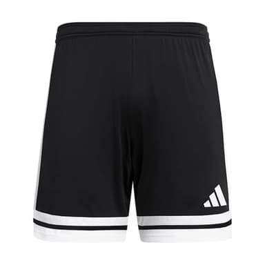adidas Kids' Squadra 25 Shorts, Black/Black/White - Image 2
