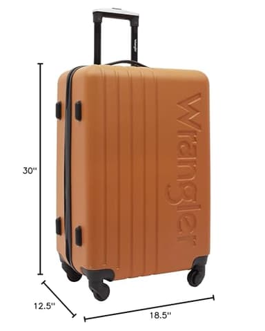Wrangler Quest Luggage Set, Maple Autumn, 3 Piece Set (30"/26"/22") - Image 10