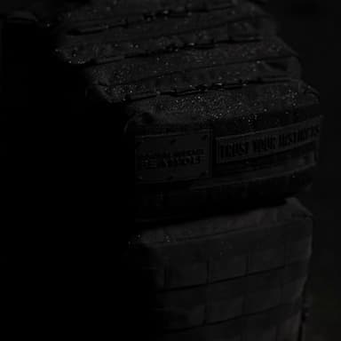 WOLFpak 25L Athletic Gym Backpack - Durable 1000D Waterproof Oxford Material with MOLLE Webbing, Laptop Pocket & Dual Cup Holders, Durable Fitness/Travel/Military Daypack (Nightshade Edition) - Image 7