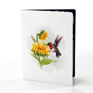 CUTPOPUP Mothers Day Card Pop Up, Birthday 3D Popup Greeting, Birthday Card for Women (Hummingbird Sunflower) - Image 7