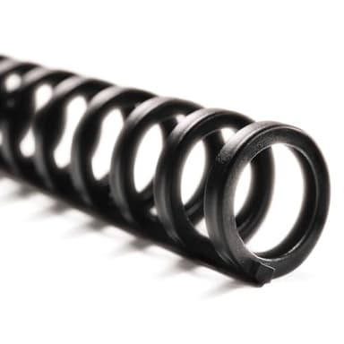 GBC Binding Spines / Spirals / Coils, 5/8" Diameter, 110 Sheet Capacity, ProClick, Black, 100 Pack (2514517) - Image 1