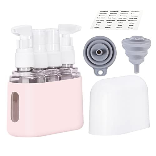 Bpluma Travel Bottles, Leak Proof Containers For Toiletries TSA Approved Airplane Accessories Kits For Liquid With Labels - Image 1
