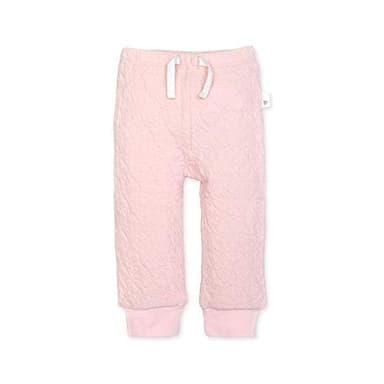 Burt's Bees Baby Unisex Baby Sweatpants, Knit Jogger Pants, 100% Organic Cotton Pants, Quilted Blossom, 12 Months US - Image 8