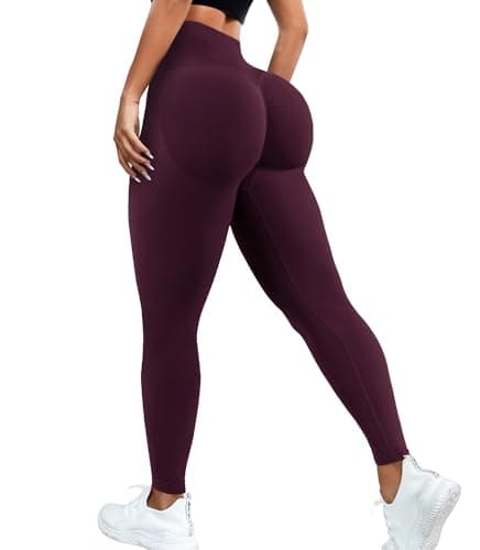 JGS1996 Hidden Scrunch Butt Lifting Leggings for Women Tummy Control High Waisted Workout Gym Seamless Impact Yoga Pants - Image 1