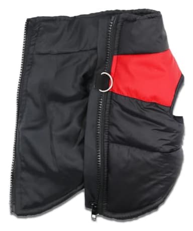 Small Dog Coats Warm Winter Jackets for Small Medium Dogs Puppy Cold Weather Coat Pet Clothes, Red, X-Small - Image 6