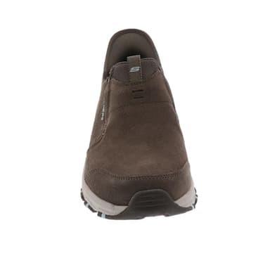 Skechers Women's Hands Free Slip-Ins Hillcrest-Sunapee Sneaker, Dark/Taupe, 7 - Image 5